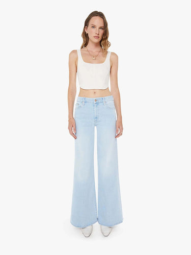 Mother Mujer Barcelona Jeans The Roller Sneak color Azul Denim Claro sku 763-001958 01 - Foto 2