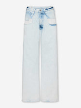 Maison Margiela Mujer Barcelona Jeans Rectos Anchos color Azul Denim Claro sku 763-001964 01 - Foto 1