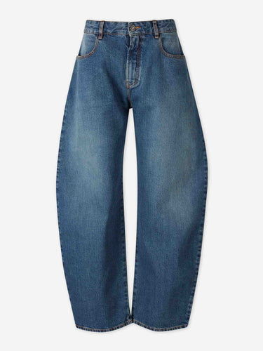 Alaïa Mujer Barcelona Jeans Anchos Balloon color Azul Denim sku 763-001967 01 - Foto 1