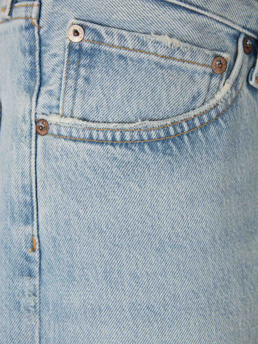 Agolde Mujer Barcelona Jeans V Kelly color Azul Denim Claro sku 763-001968 01 - Foto 3