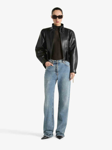 Balmain Mujer Barcelona Jeans Rectos Algodón color Azul Denim sku 763-001984 02 - Foto 2