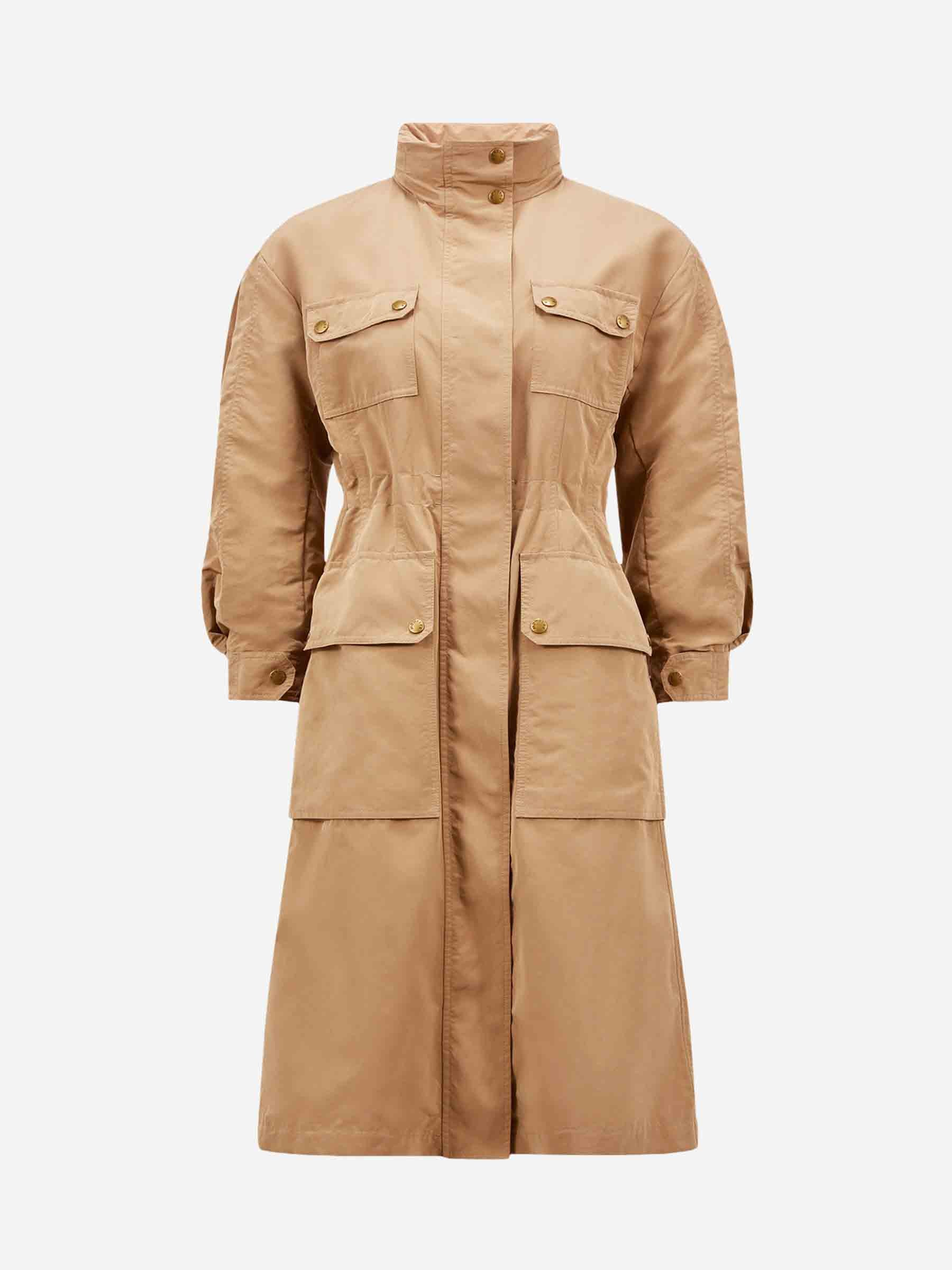 Moncler Mujer Barcelona Parka Técnica Nantes color Camel sku 771-001571 01 - Foto 1