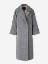 Herno Mujer Barcelona Abrigo Largo Teddy color Gris sku 771-001595 01 - Foto 1