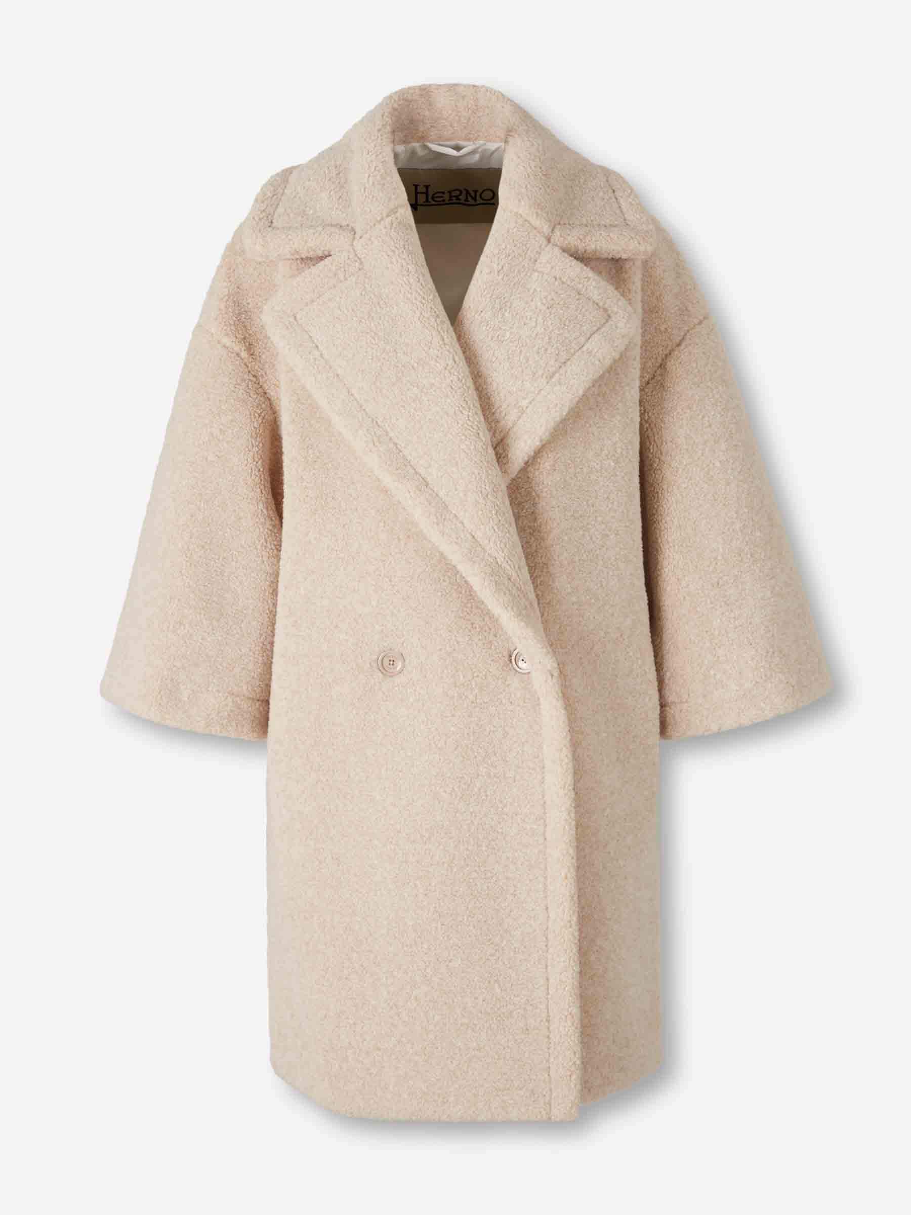 Herno Mujer Barcelona Abrigo Doble Cruce color Crema sku 771-001596 01 - Foto 1