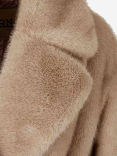 Herno Mujer Barcelona Abrigo Largo Fur color Beige sku 771-001597 01 - Foto 3