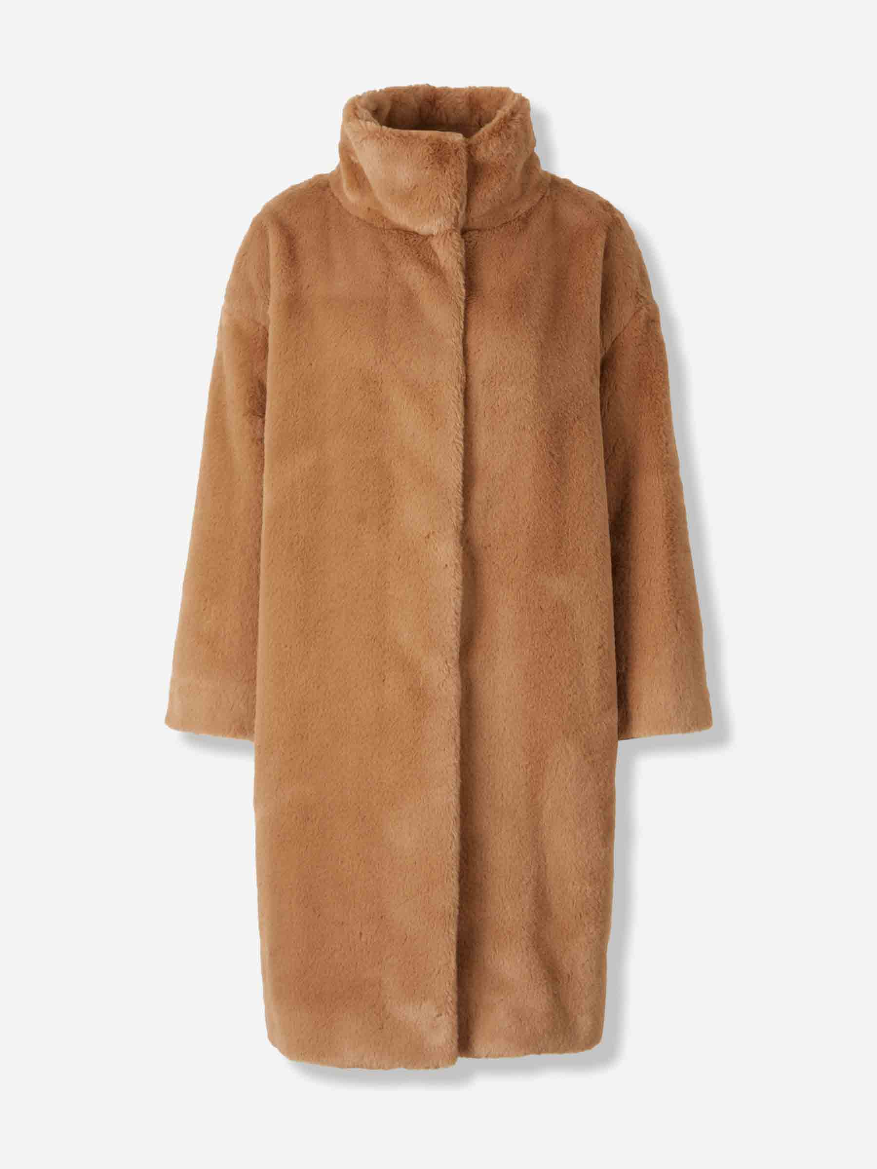 Herno Mujer Barcelona Abrigo Largo Pelo color Camel sku 771-001598 01 - Foto 1