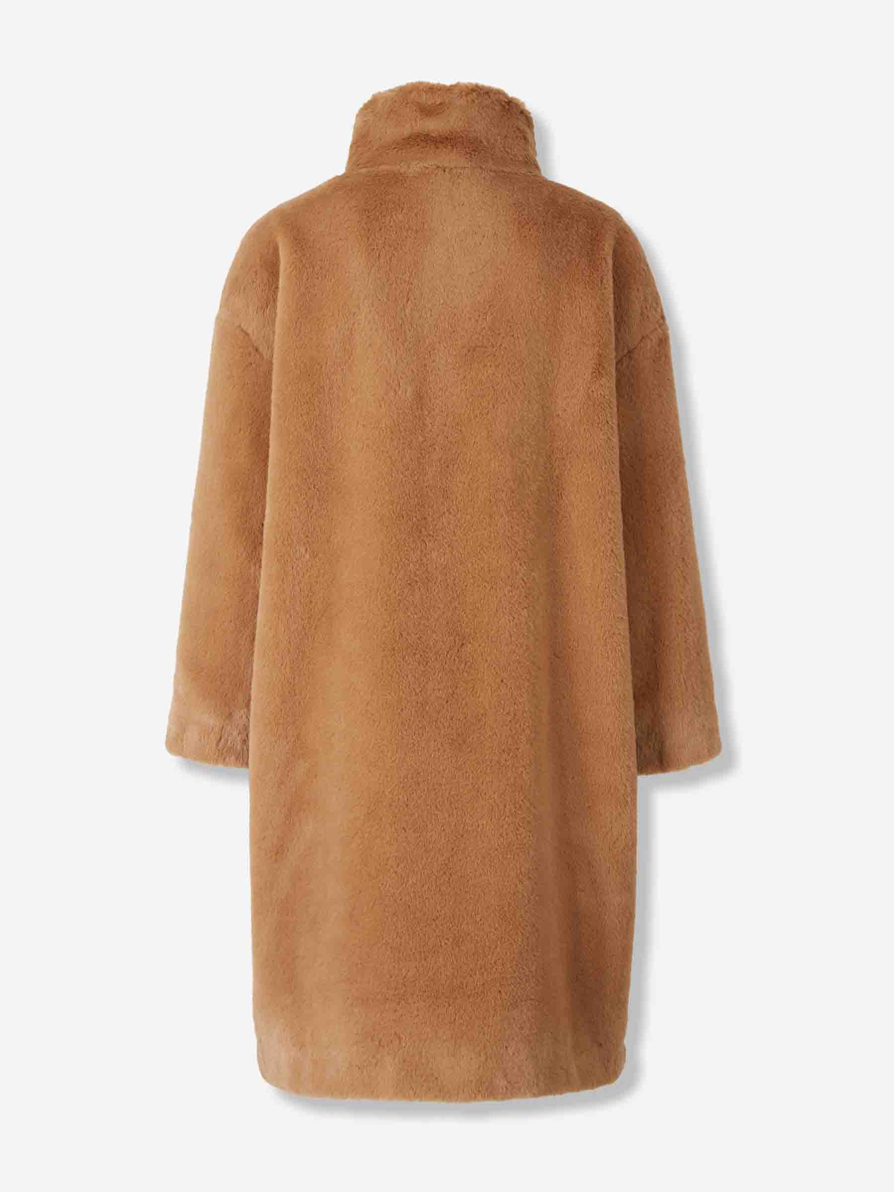 Herno Mujer Barcelona Abrigo Largo Pelo color Camel sku 771-001598 01 - Foto 2
