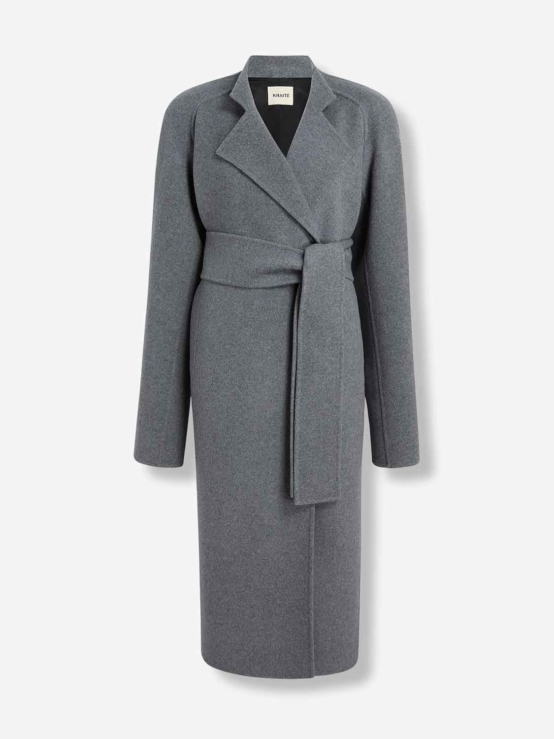 Khaite Mujer Barcelona Abrigo Largo Lana color Gris sku 771-001600 01 - Foto 1