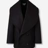 Bottega Veneta Mujer Barcelona Abrigo Corto Lana color Negro sku 771-001605 01 - Foto 1