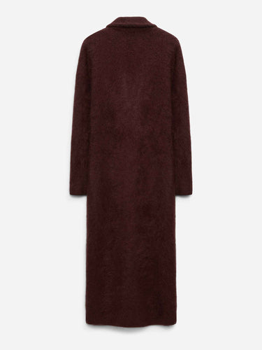Dorothee Schumacher Mujer Barcelona Abrigo Largo Fluffy color Burdeos sku 771-001607 01 - Foto 3
