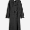 TOTEME Mujer Barcelona Gabardina Larga Algodón color Negro sku 771-001612 01 - Foto 1