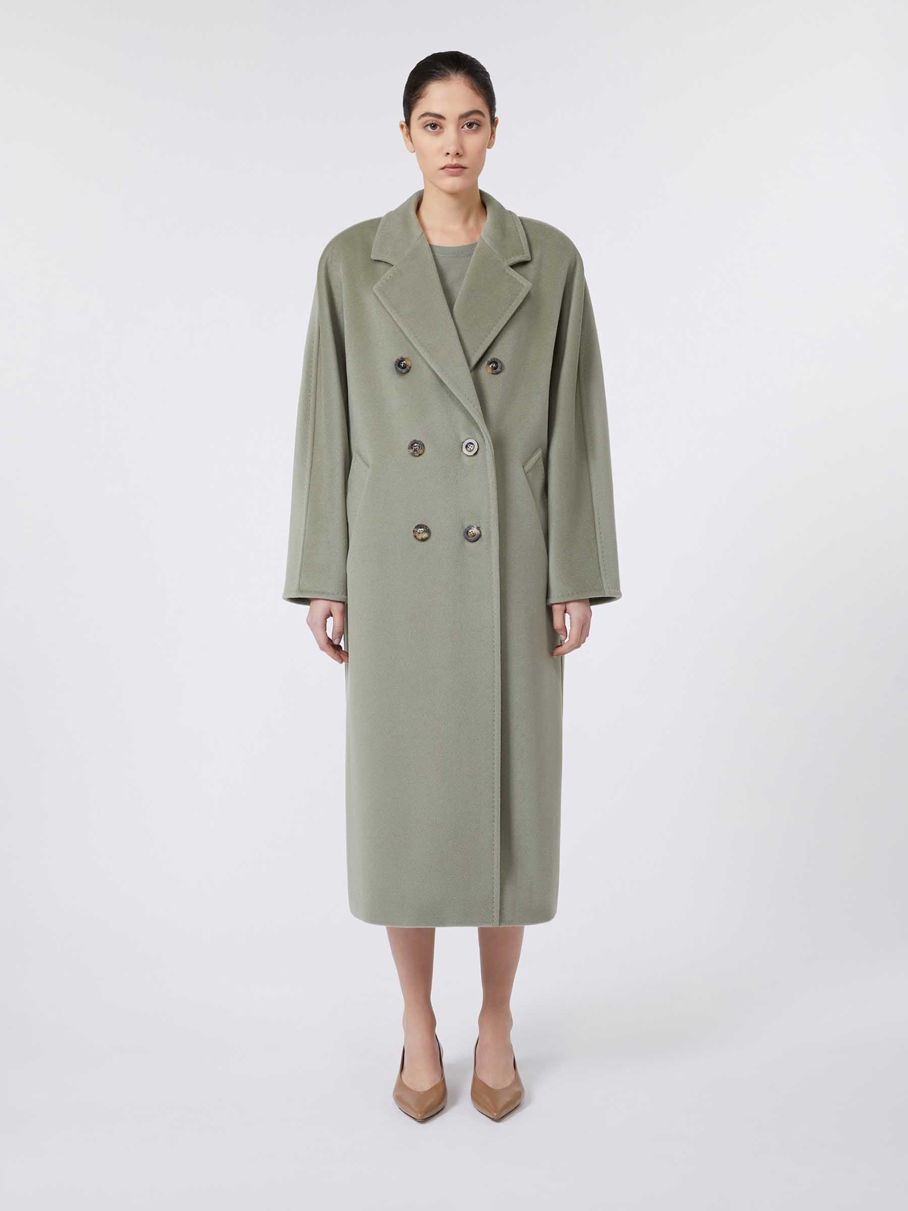 Max Mara Mujer Barcelona Abrigo Largo Lana color Verde Militar sku 771-001613 01 - Foto 1
