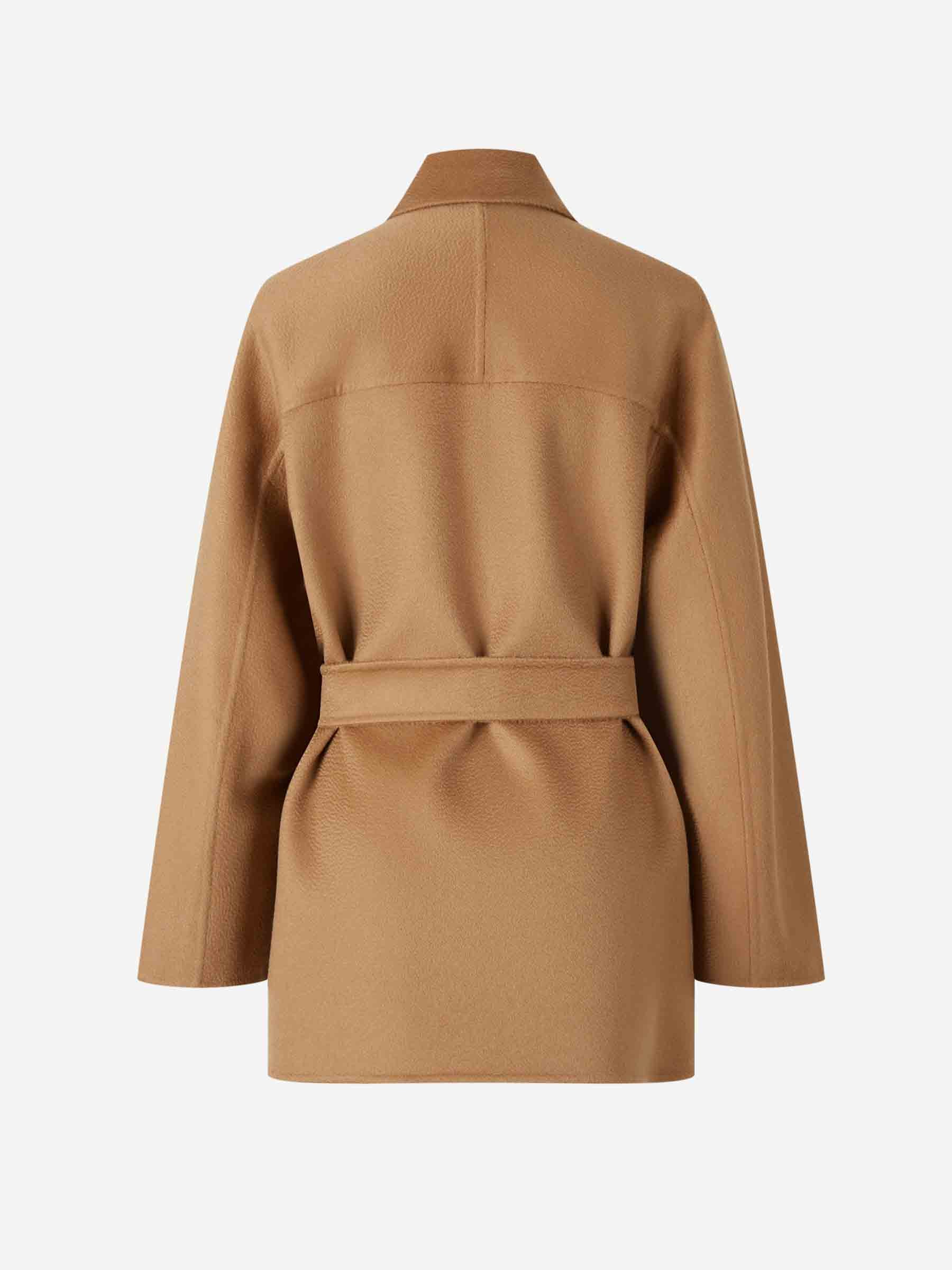 Max Mara Mujer Barcelona Abrigo Corto Cachemira color Camel sku 771-001617 01 - Foto 2