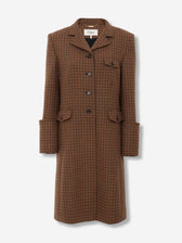 Chloé Mujer Barcelona Abrigo Largo Lana color Burdeos sku 771-001622 01 - Foto 1