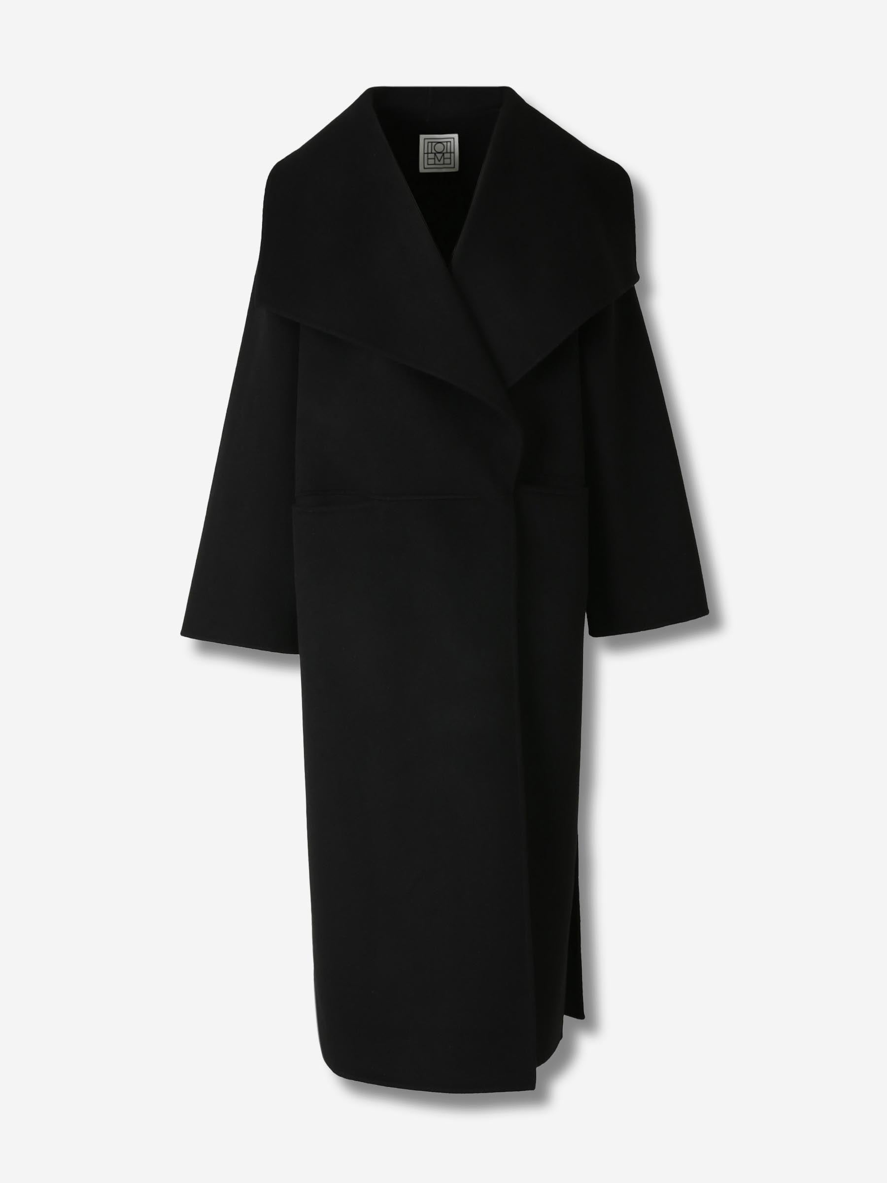 TOTEME Mujer Barcelona Abrigo Largo Signature color Negro sku 771-001624 01 - Foto 1