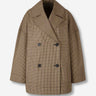 TOTEME Mujer Barcelona Gabardina Oversize Cuadros color Camel sku 771-001626 01 - Foto 1
