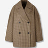 TOTEME Mujer Barcelona Gabardina Oversize Cuadros color Camel sku 771-001626 01 - Foto 1