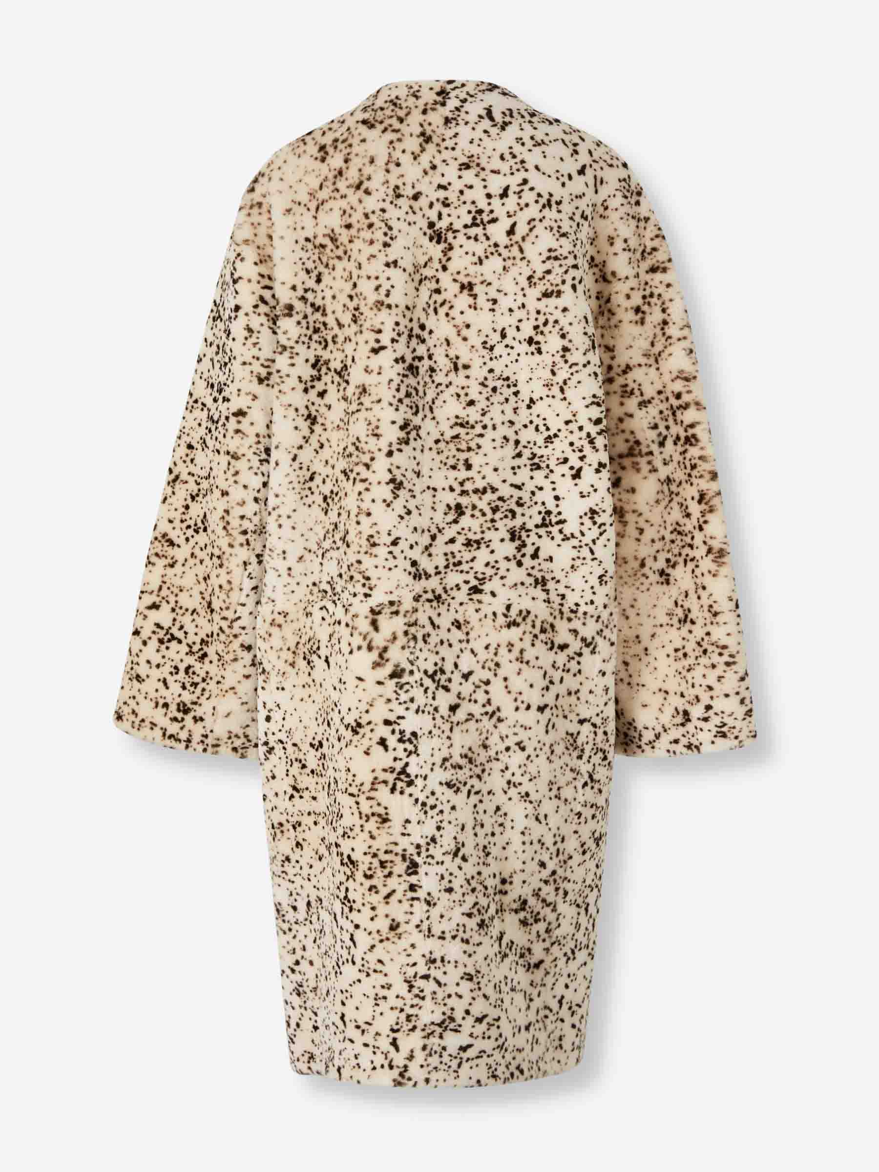 TOTEME Mujer Barcelona Abrigo Largo Stracciatella color Blanco Y Negro sku 771-001628 01 - Foto 2