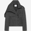 Courrèges Mujer Barcelona Abrigo Corto Lana color Negro sku 771-001631 01 - Foto 1