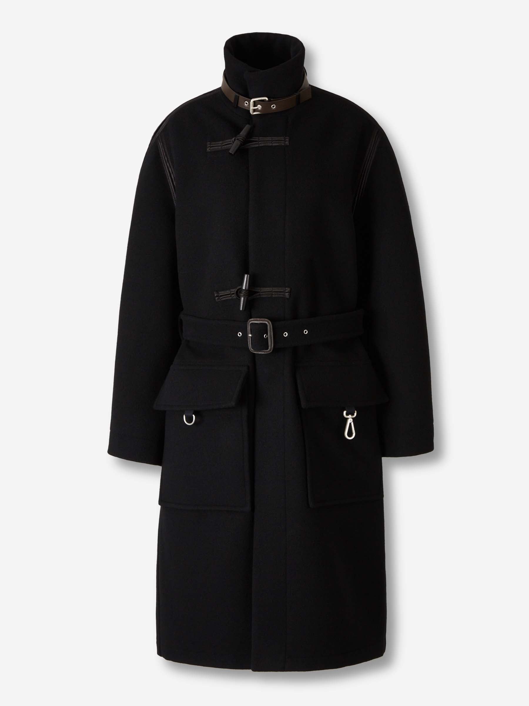 Lemaire Mujer Barcelona Abrigo Largo Duffle color Negro sku 771-001635 01 - Foto 1