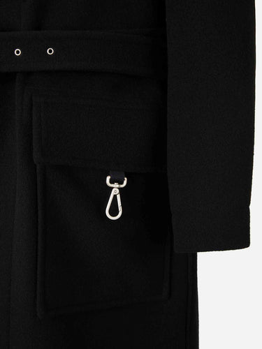 Lemaire Mujer Barcelona Abrigo Largo Duffle color Negro sku 771-001635 01 - Foto 4