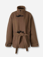 Lemaire Mujer Barcelona Abrigo Corto Duffle color Marrón sku 771-001636 01 - Foto 1