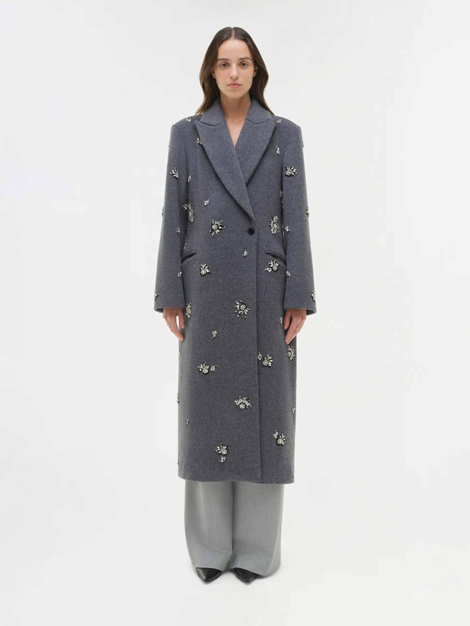 Simkhai Mujer Barcelona Abrigo Largo Gianni color Gris sku 771-001639 01 - Foto 2