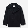 Saint Laurent Mujer Barcelona Abrigo Corto Cruzado color Negro sku 771-001650 01 - Foto 1