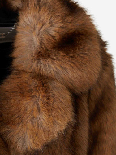 Rabanne Mujer Barcelona Abrigo Faux Fur color Marrón sku 771-001652 01 - Foto 3