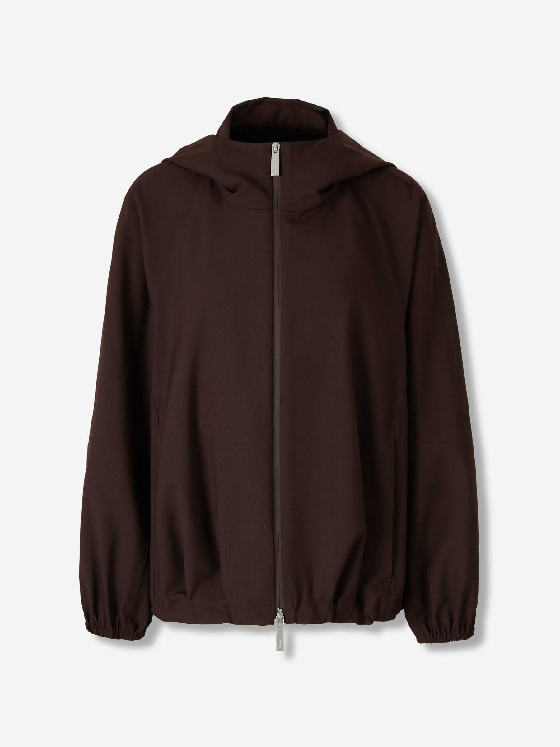 Laminar Mujer Barcelona Chaqueta Técnica Capucha color Marrón Oscuro sku 771-001653 01 - Foto 1