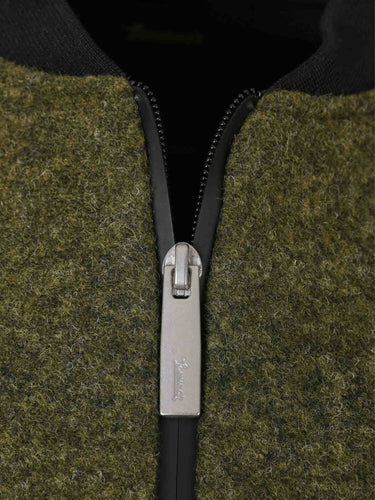 Laminar Mujer Barcelona Chaqueta Bomber Lana color Verde Militar sku 771-001655 01 - Foto 3