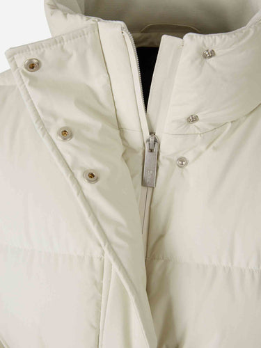 Laminar Mujer Barcelona Plumífero Corto Gore-Tex color Marfil sku 771-001656 01 - Foto 3