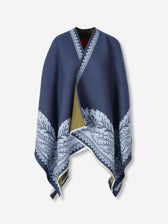 LaDoubleJ Mujer Barcelona Poncho Estampado color Azul Marino sku 771-001659 01 - Foto 1