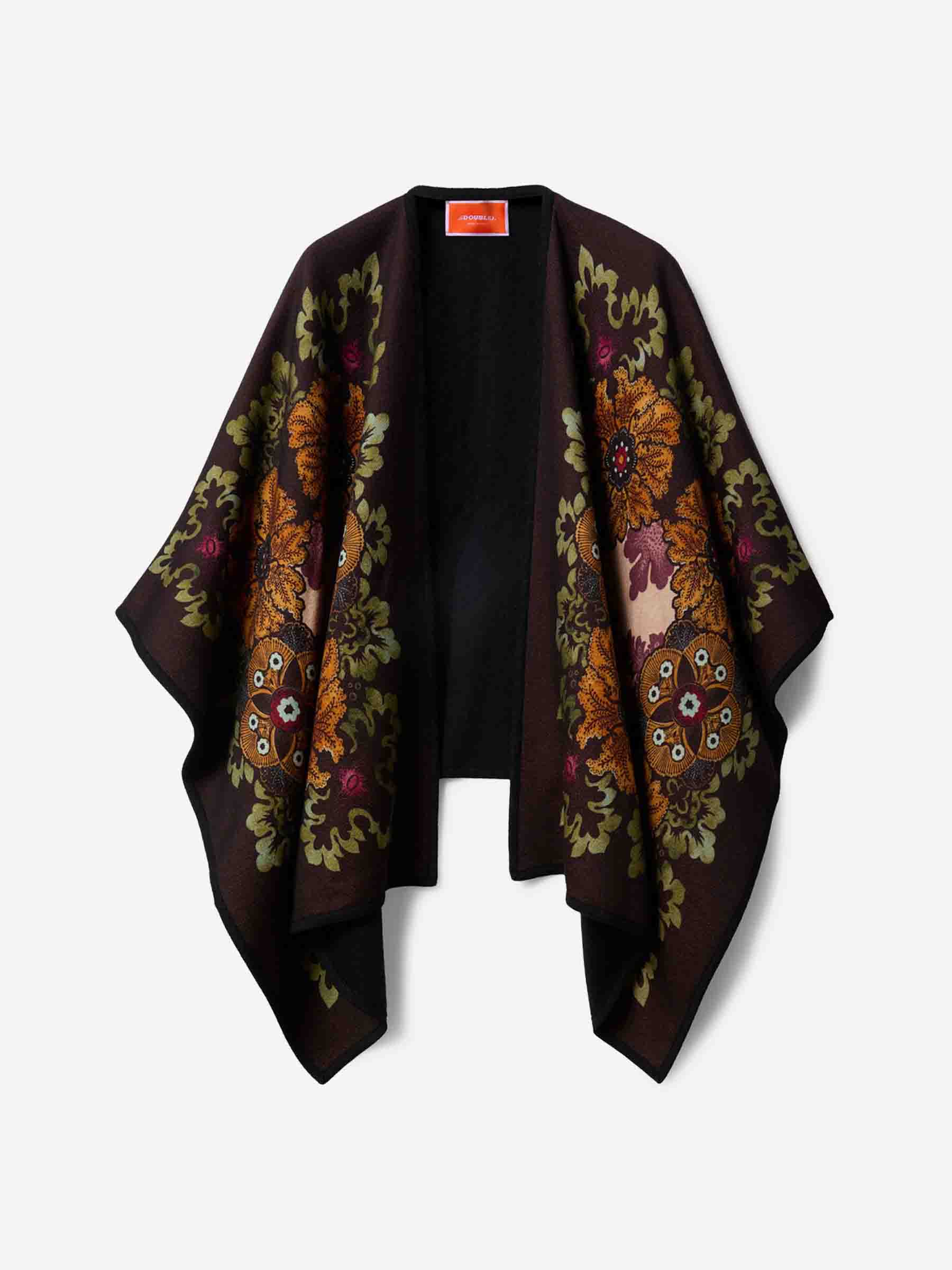 LaDoubleJ Mujer Barcelona Poncho Soul color Floral sku 771-001661 01 - Foto 1