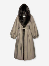 Magda Butrym Mujer Barcelona Abrigo Largo Faux fur color Gris sku 771-001662 01 - Foto 1