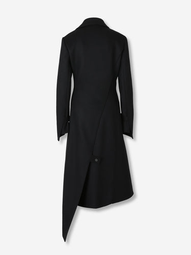 Courrèges Mujer Barcelona Abrigo Largo Lana color Negro sku 771-001665 01 - Foto 3