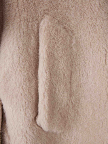 Max Mara Mujer Barcelona Abrigo Corto Pelo color Beige sku 771-001671 01 - Foto 4