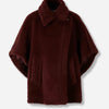 Max Mara Mujer Barcelona Abrigo Corto Pelo color Burdeos sku 771-001671 02 - Foto 1