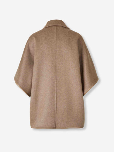 Max Mara Mujer Barcelona Abrigo Corto Capa color Marrón sku 771-001674 01 - Foto 2