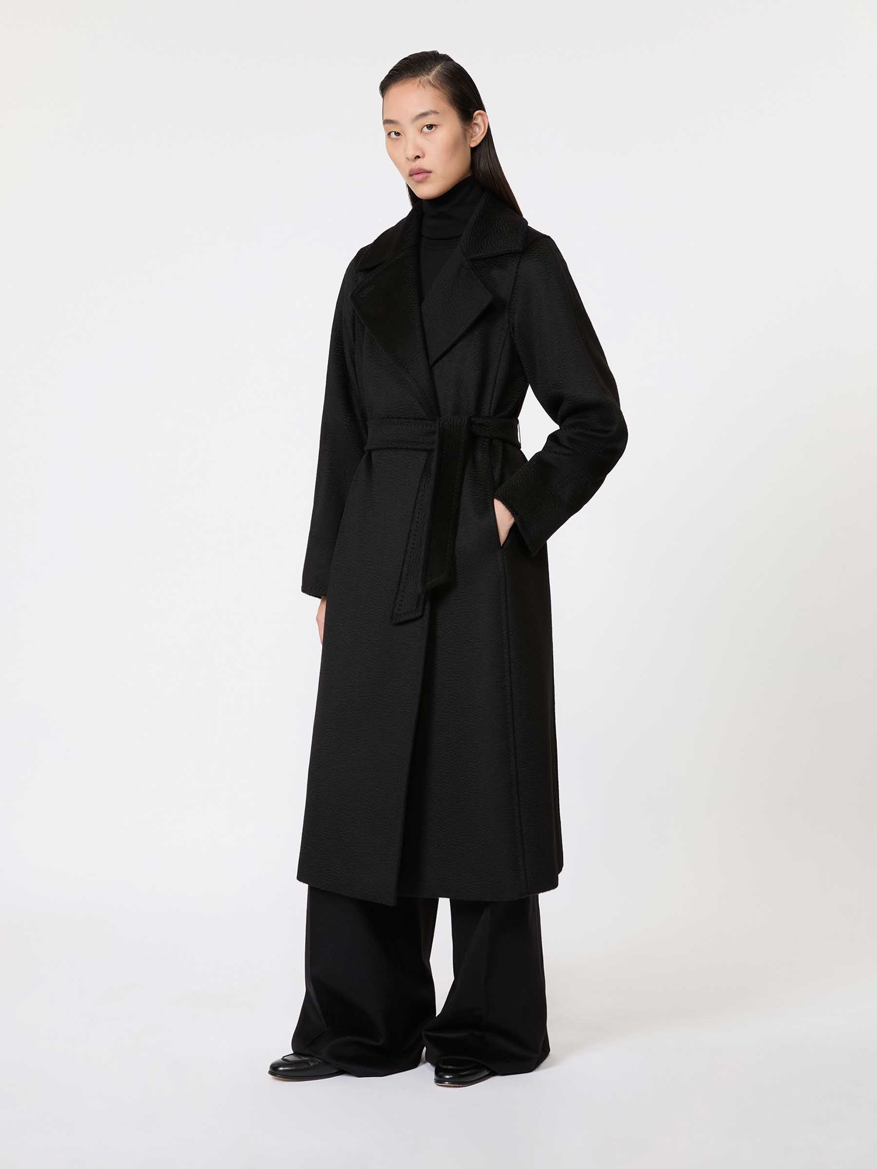 Max Mara Mujer Barcelona Abrigo Largo color Negro sku 771-001676 02 - Foto 2