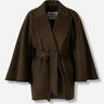 Max Mara Mujer Barcelona Abrigo Corto de Lana color Marrón Oscuro sku 771-001677 01 - Foto 1