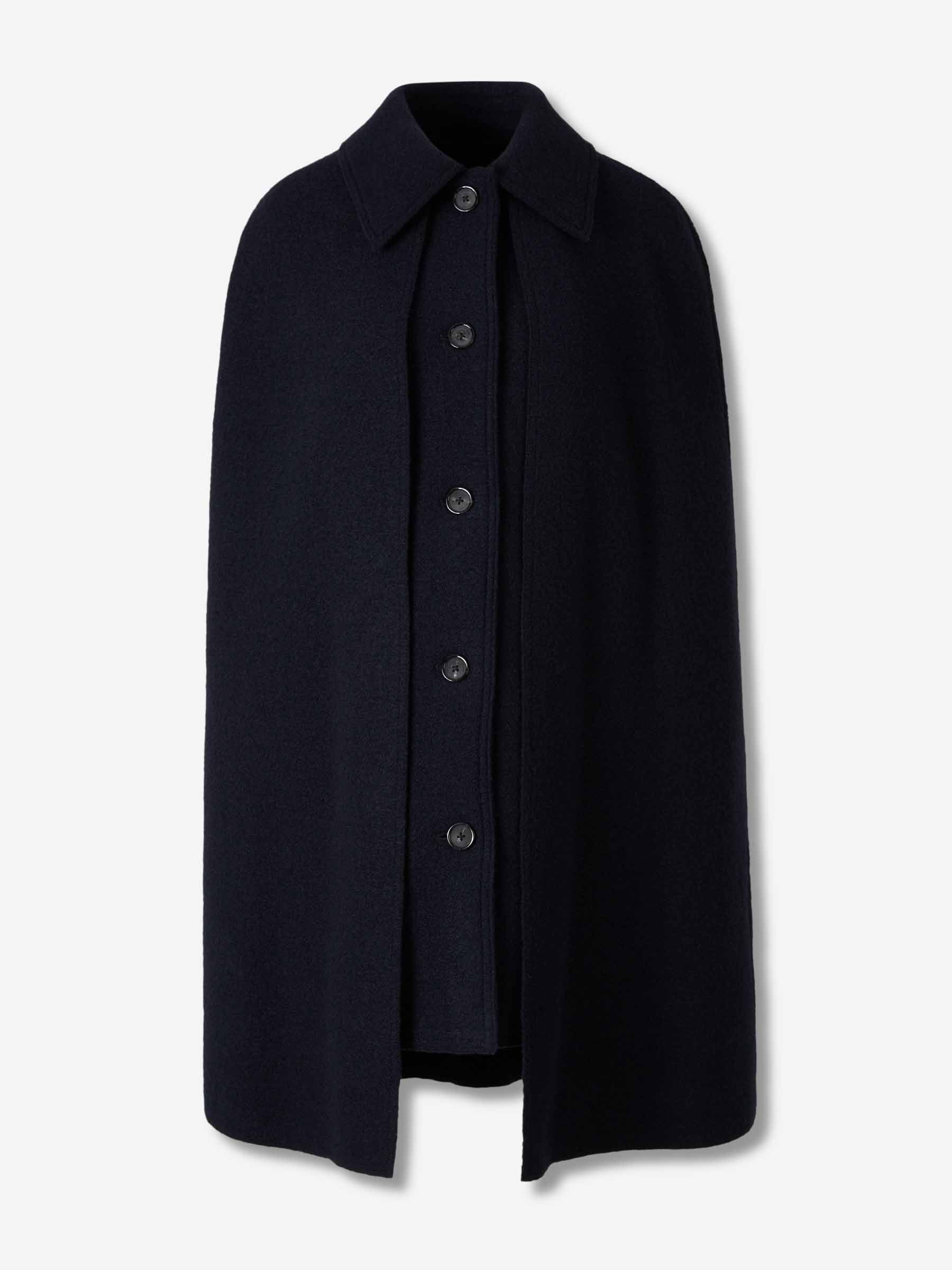 TOTEME Mujer Barcelona Abrigo Largo Capa color Azul Noche sku 771-001685 01 - Foto 1