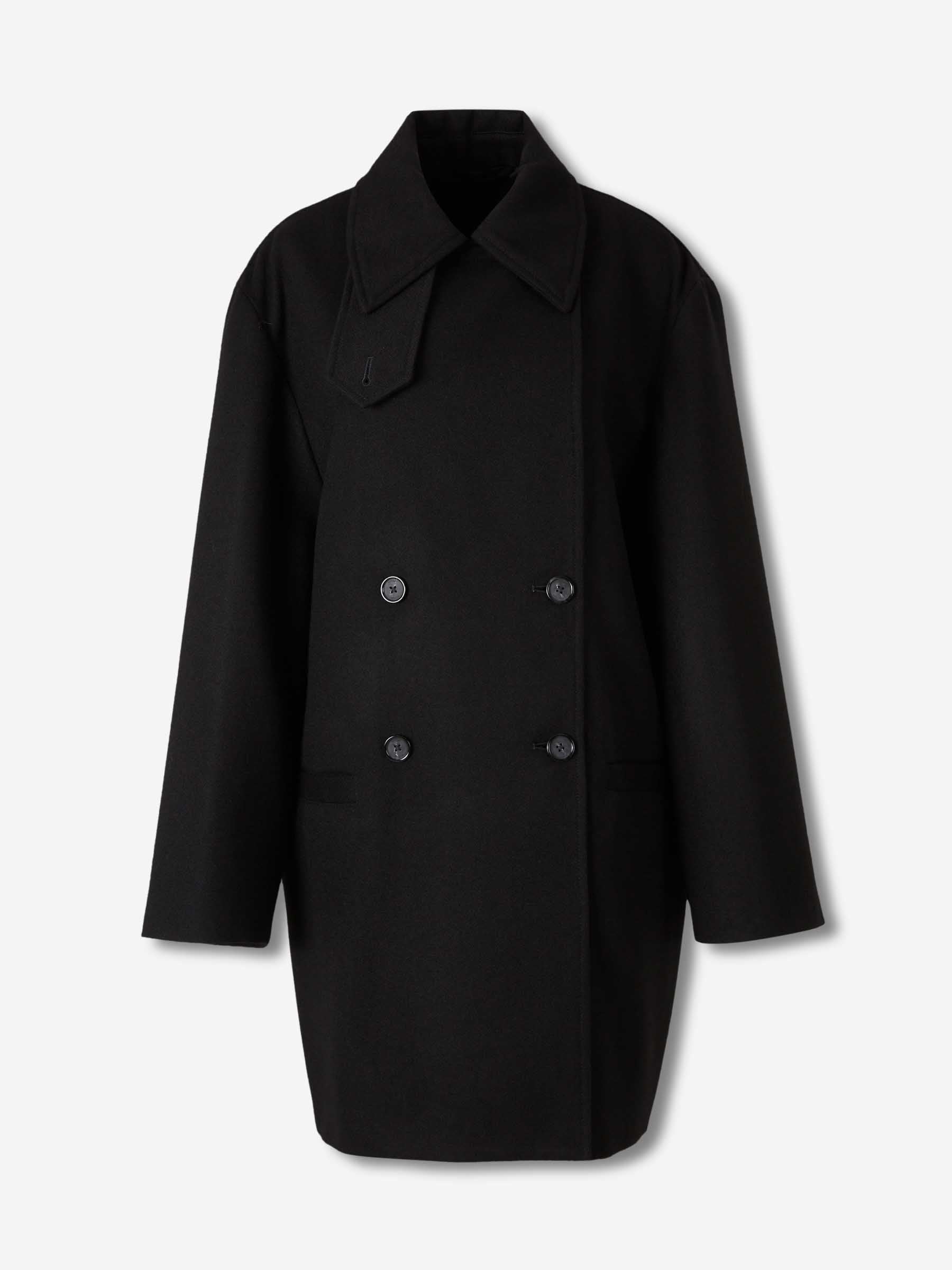 TOTEME Mujer Barcelona Abrigo Largo Lana color Negro sku 771-001686 01 - Foto 1