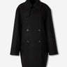 TOTEME Mujer Barcelona Abrigo Largo Lana color Negro sku 771-001686 01 - Foto 1
