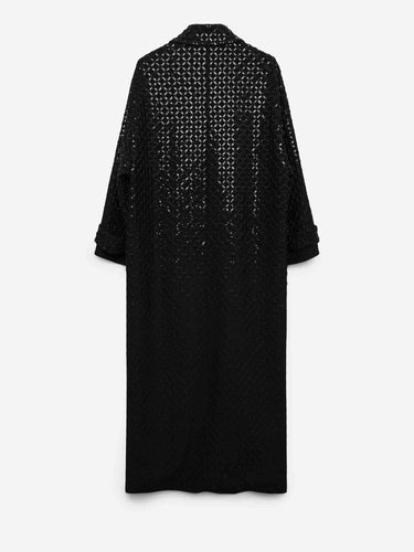Dorothee Schumacher Mujer Barcelona Abrigo Largo Sparkling color Negro sku 771-001689 01 - Foto 3