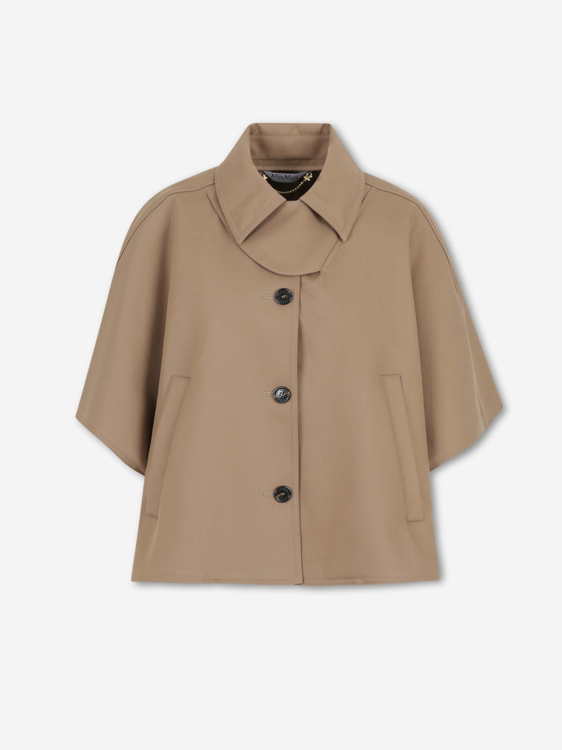 Max Mara Mujer Barcelona Capa Gabardina Cropped color Caramelo sku 771-001690 01 - Foto 1