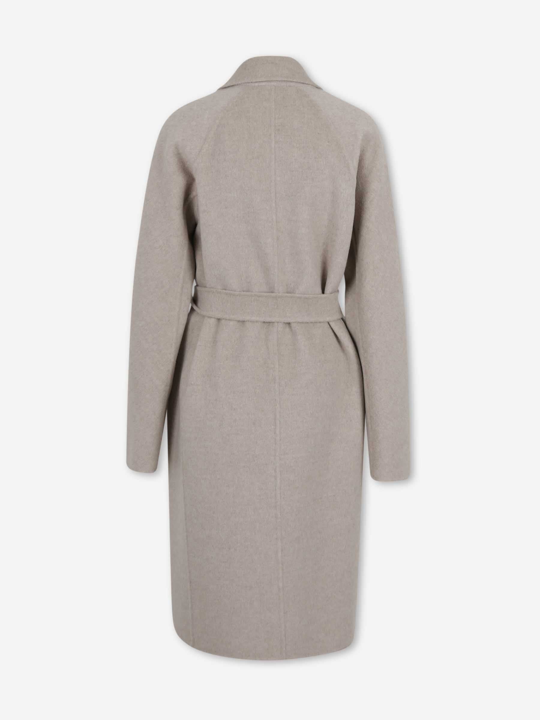 Max Mara Mujer Barcelona Abrigo Largo Cashmere color Taupe sku 771-001691 01 - Foto 2