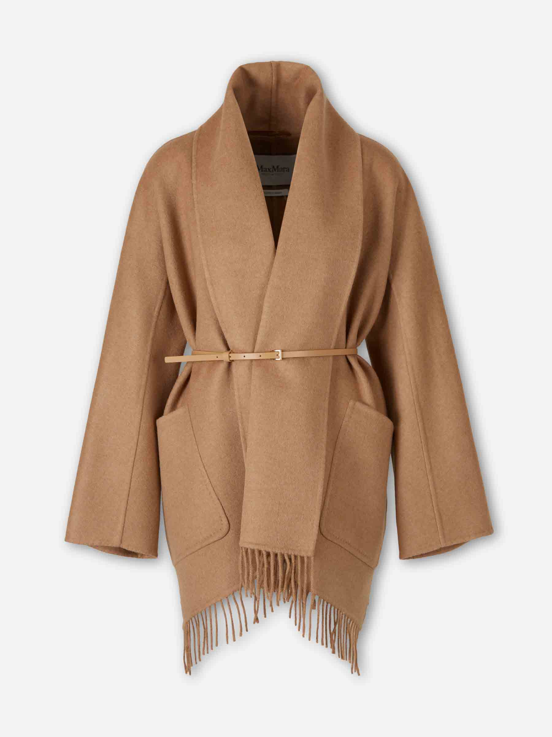 Max Mara Mujer Barcelona Abrigo Corto Flecos color Camel sku 771-001692 01 - Foto 1