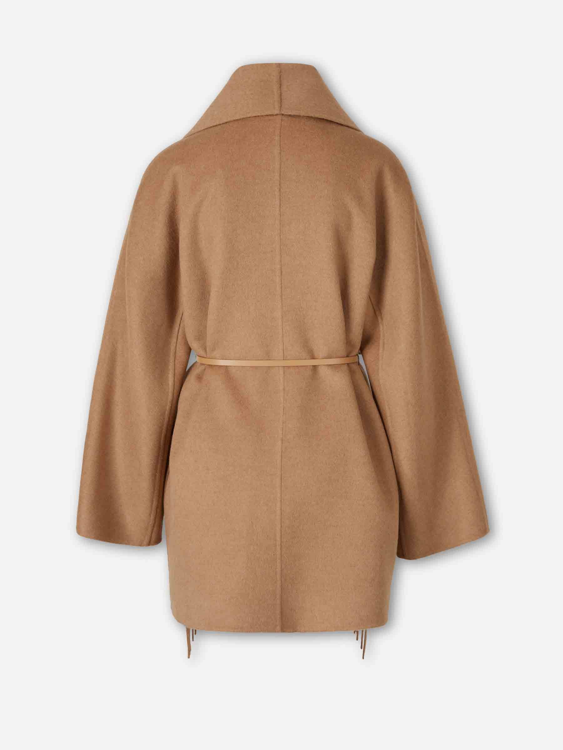 Max Mara Mujer Barcelona Abrigo Corto Flecos color Camel sku 771-001692 01 - Foto 2