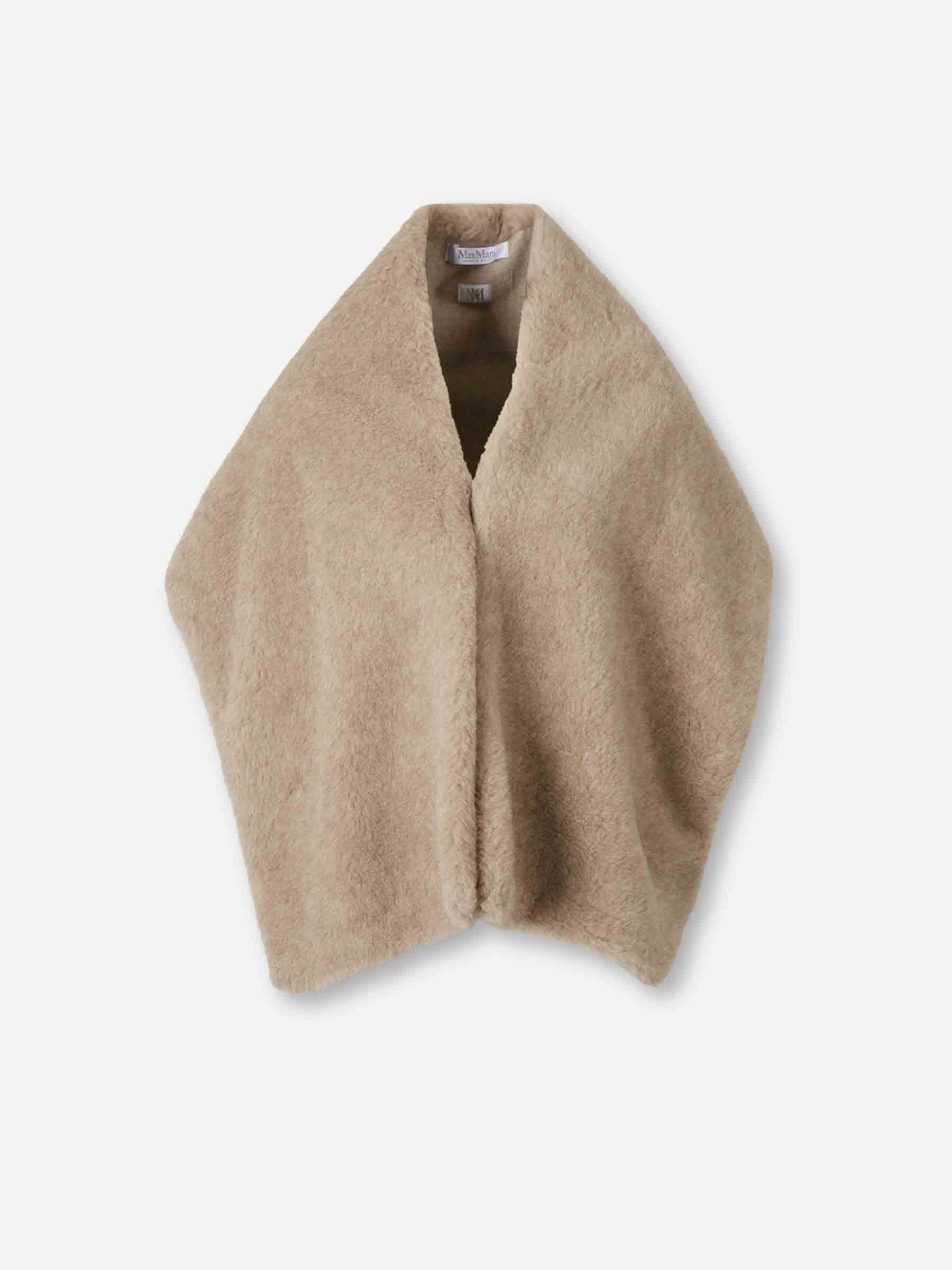 Max Mara Mujer Barcelona Capa Teddy color Taupe sku 771-001693 01 - Foto 1